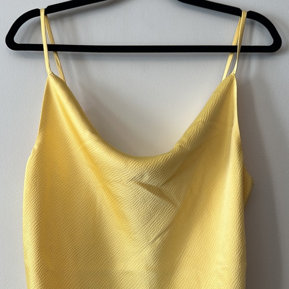 NEW Shinestar Cowl Neck Mini Adjustable Spaghetti Strap Flowy Mini Dress - Picture 6 of 9